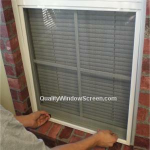 Install or Remove Fiberglass Window Screens