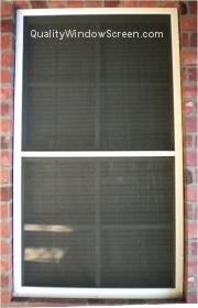 Solar Screens Mounted with Screws