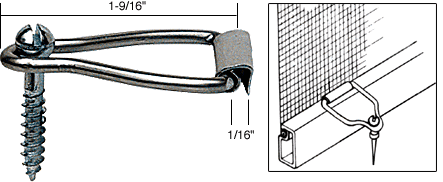 Bail Loop Latch - Spline Channel