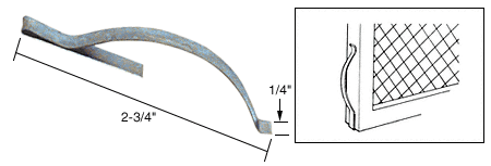 Slide-In Corner Leaf Springs