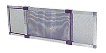 Adjustable Window Screen 13" Tall (20" to 37" Wide)