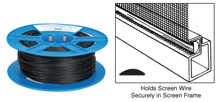 .315 Flat Vinyl Screen Spline - 500 Ft Roll