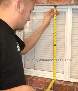 Measure Slider Window Screen Height