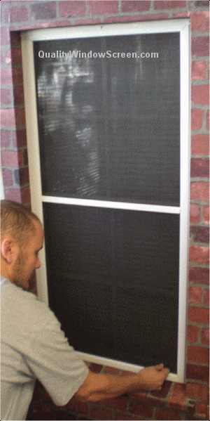 Install or Remove Solar Window Screens