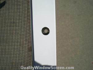 Patio/Porch Screen Frame with Counter Sink Screw Hole