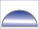 Half Circle Arch Textilene® 90% Solar Screens