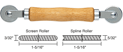Spline Roller Tool Economy Steel