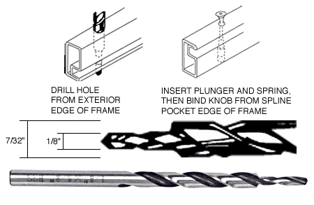 Step Drill for Spring Plunger Bolts