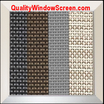 Twitchell™ Textilene® Solar Screens Color Choices